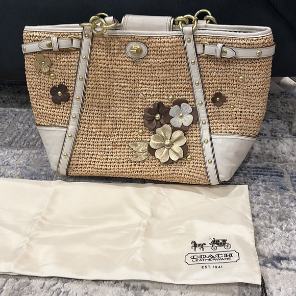 Coach Natalie Hampton shoulder/tote bag 16763 - Picture 7 of 9